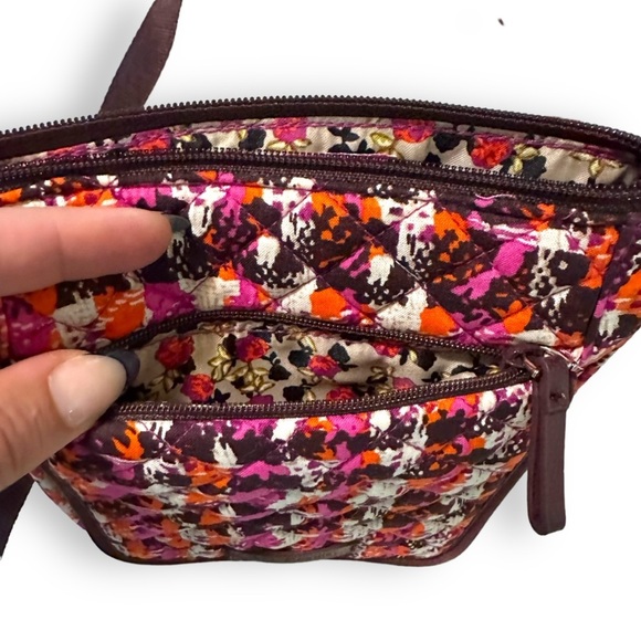 VERA BRADLEY | Hipster Crossbody Bag in Houndstooth Tweed Print NWT - Picture 8 of 10